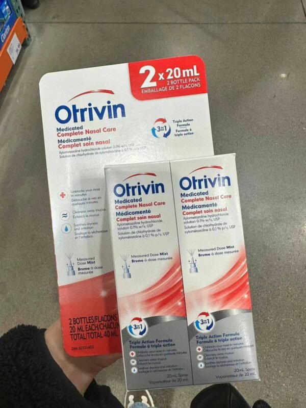 Otrivin（欧太林）鼻腔药用洗鼻喷雾剂20ml*2支