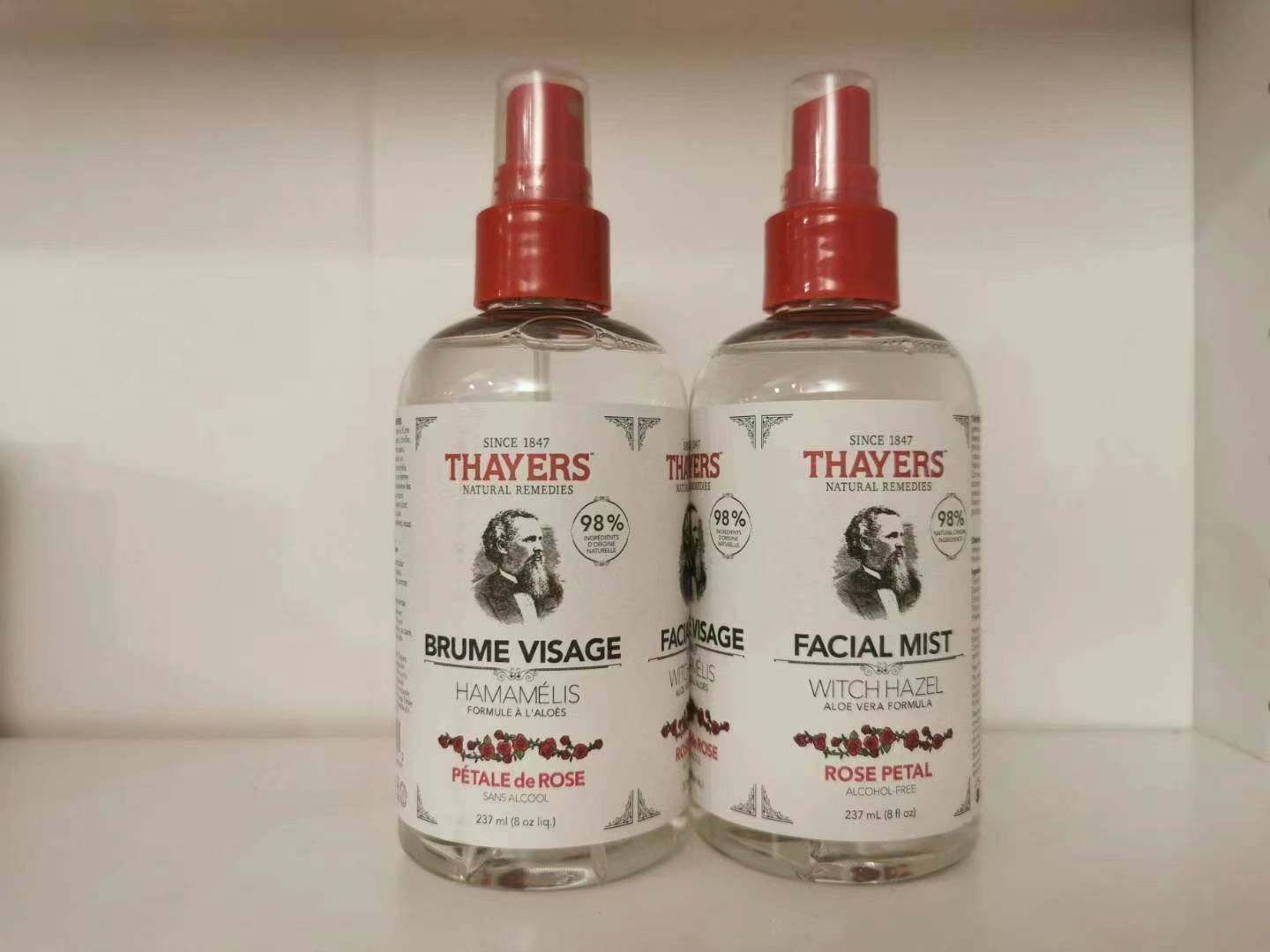 Thayers温和天然的金缕梅特色润肤水355ml*2瓶 - 图片 3