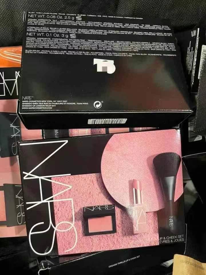 NARS Orgasm套组超划算全部正装Orgasm, 高潮腮红2.5g+润唇膏3g+腮红刷