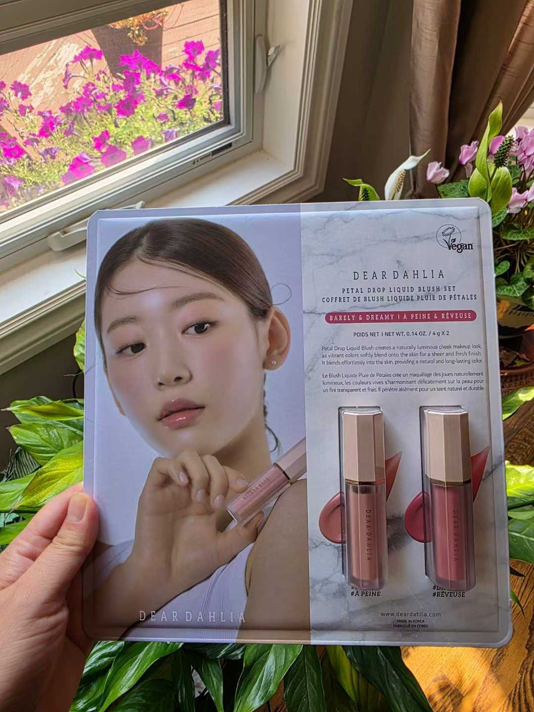 著名韩妆天国花瓣DEAR DAHLIA 液体腮红系列2支装