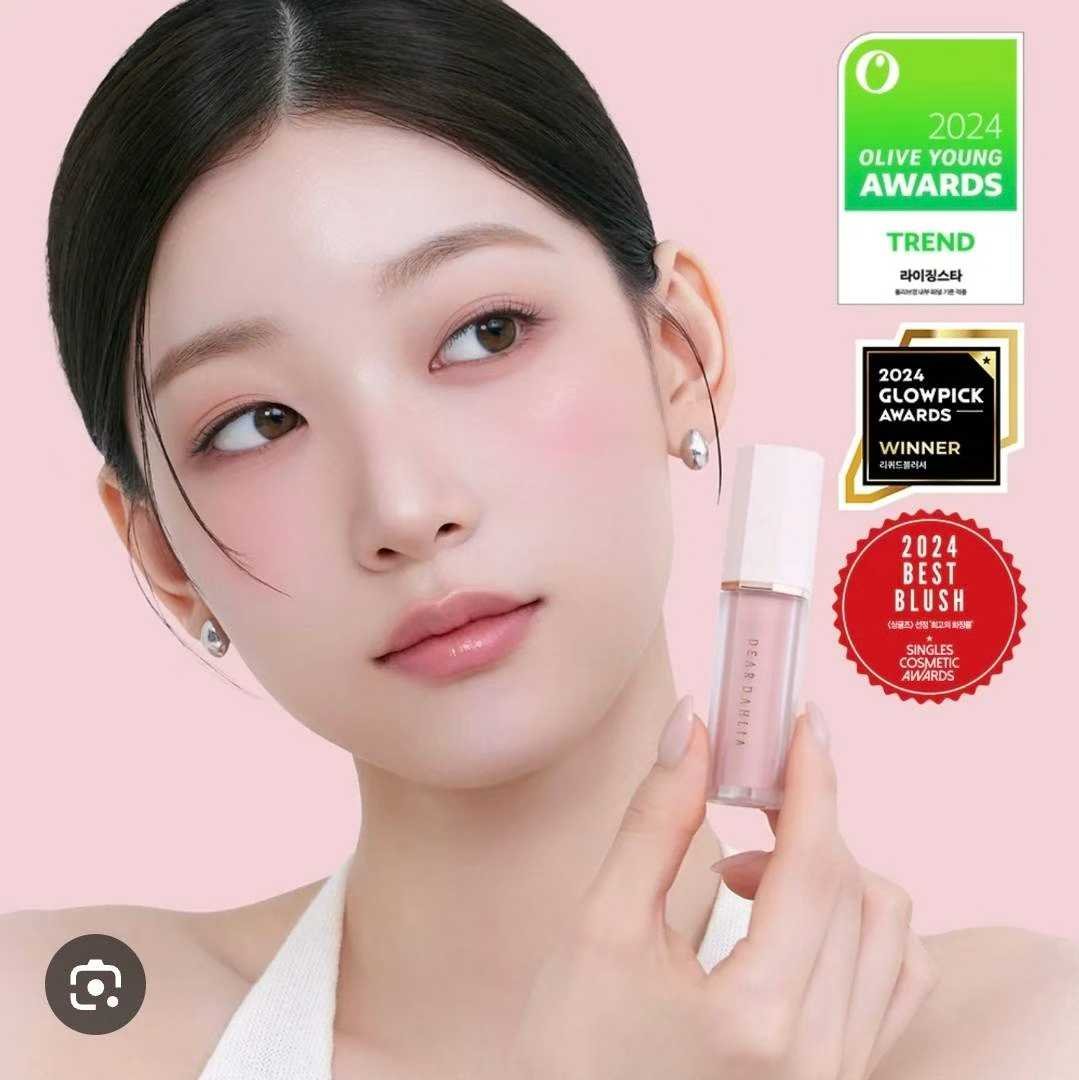 著名韩妆天国花瓣DEAR DAHLIA 液体腮红系列2支装 - 图片 6